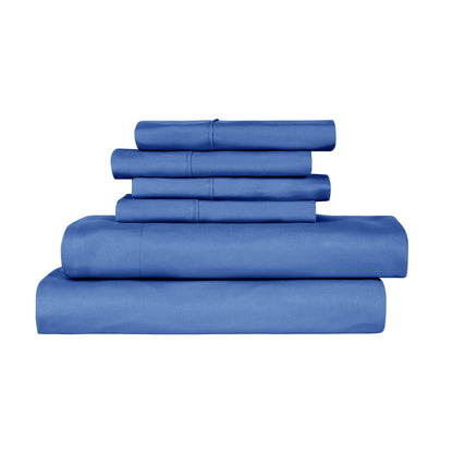 Bamboo 2000 Thread Count 6-Piece Luxury Sheet Set - Organic, Cooling, 16 Inch Deep Pocket, Egyptian Luxury with Bonus Pillowcases - Shrink and Fade Resistant