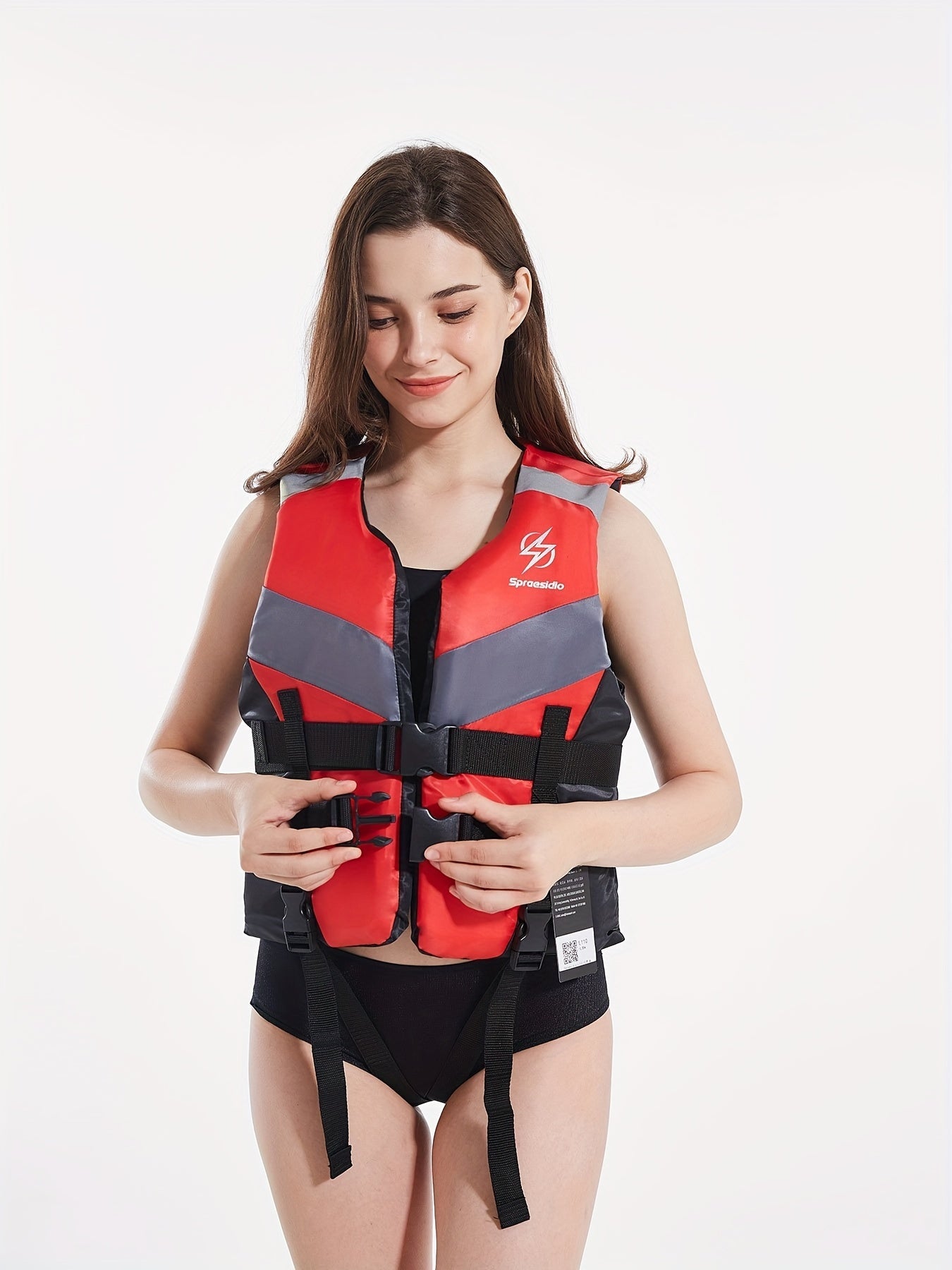 HISEA Adjustable Safety Life Jacket - Outdoor Drifting, Swimming, Snorkeling Suit for Kayaking, Boating, Fishing, Water Ski, and Rafting - Water Sports Life Vest