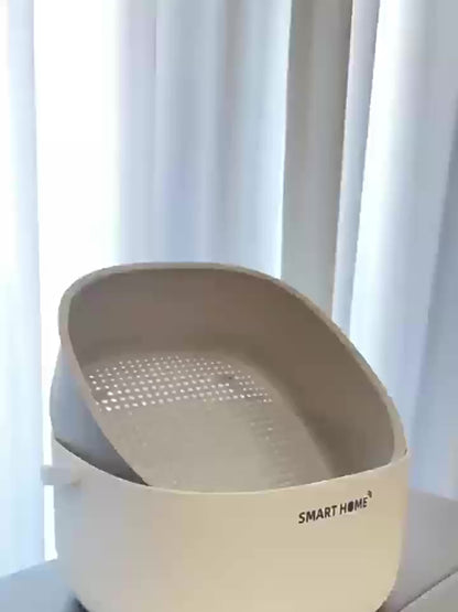 Fruit and Vegetable Purifier – Multi-Functional Household Cleaning Machine – Portable Automatic Vegetable Washer – Battery-Free