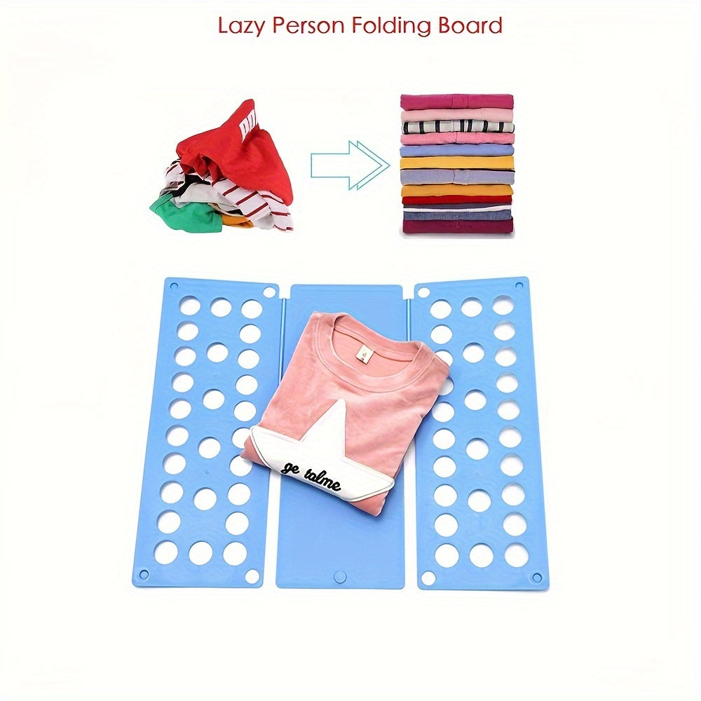 Practical Adult PP Shirt Folding Board - Easy Clothes Folding, Space-Saving, Travel-Friendly | Quick Folding Helper for Home | Perfect for Lazy People, Travelers, Busy Individuals