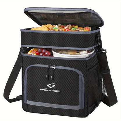 Premium Insulated Lunch Tote Bag - Leakproof, Thermal & Water-Resistant, Spacious Design for Men and Women - Ideal for Work, School and Outdoor Activities