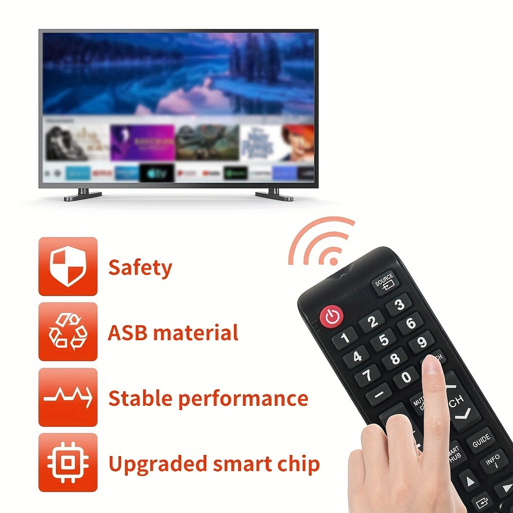 2 Pack Universal Remote Control for Samsung LCD/LED/3D Smart HDTVs - Compatible with BN59-01199F