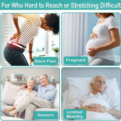 Long Handle Toilet Wiping Aid – Self-Wipe Assist Tool for Elderly, Disabled, Pregnant & Post-Surgery Users