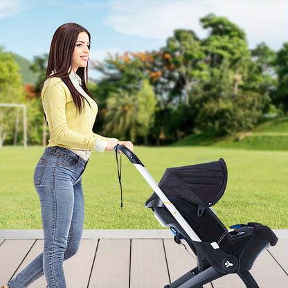 G301 Youngsters Stroller - Front-Facing, Reclining Single Seat, Ideal for Travel & Shopping, Durable & Easy to Maneuver