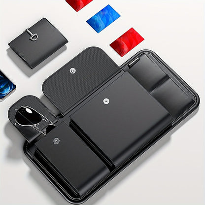 Car Visor Storage – Multi-Functional Glasses Holder and Driver’s License, Ticket, Card Holder Storage Bag