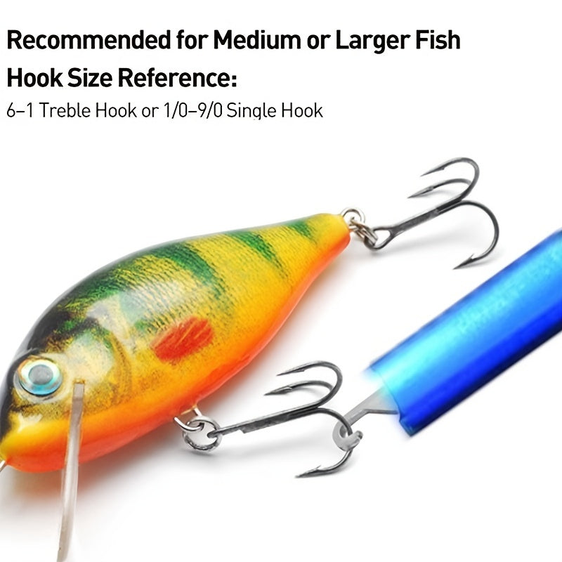 T-Shaped Fish Hook Remover Tool – Easy, Painless Removal with Ergonomic Grip, Ideal for Freshwater and Saltwater Fishing