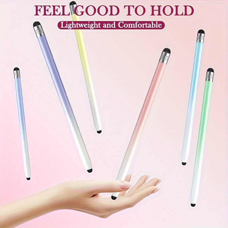 10 Pack Capacitive Stylus Pens for Touch Screens - High Sensitivity, Precision, No Battery, Compatible with iPad Air 2, iPhone, Tablets and Smartphones