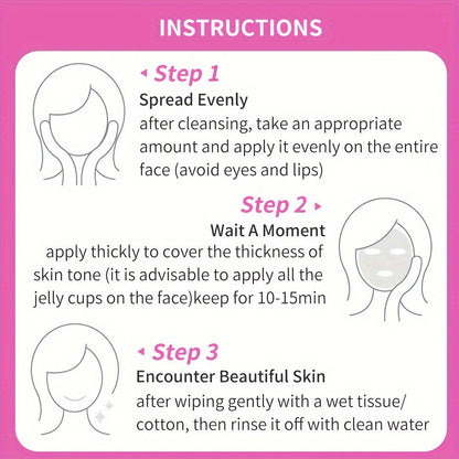 10pcs 0.18oz Clay Mask Set - Dead Sea, Avocado, Eggplant, Rose, Green Tea Masks for Gentle Cleansing, Moisturizing, and Skin Rejuvenation, Travel Essential