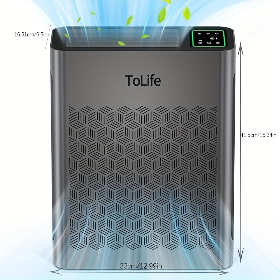 Large Room Air Purifier for Up to 1095 Ft² – Advanced PM 2.5 Display, Auto Mode, Timer, HEPA Filter for Smoke, Pollen, Pet Dander, Allergies – Ideal for Bedroom, Living Room, Office