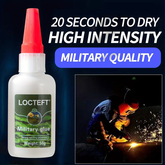 1.76oz Universal Military Glue – Strong Waterproof Welding Agent for Shoes, Metal, Wood, Plastic, Ceramic Adhesion