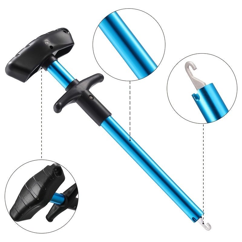 T-Shaped Fish Hook Remover Tool – Easy, Painless Removal with Ergonomic Grip, Ideal for Freshwater and Saltwater Fishing