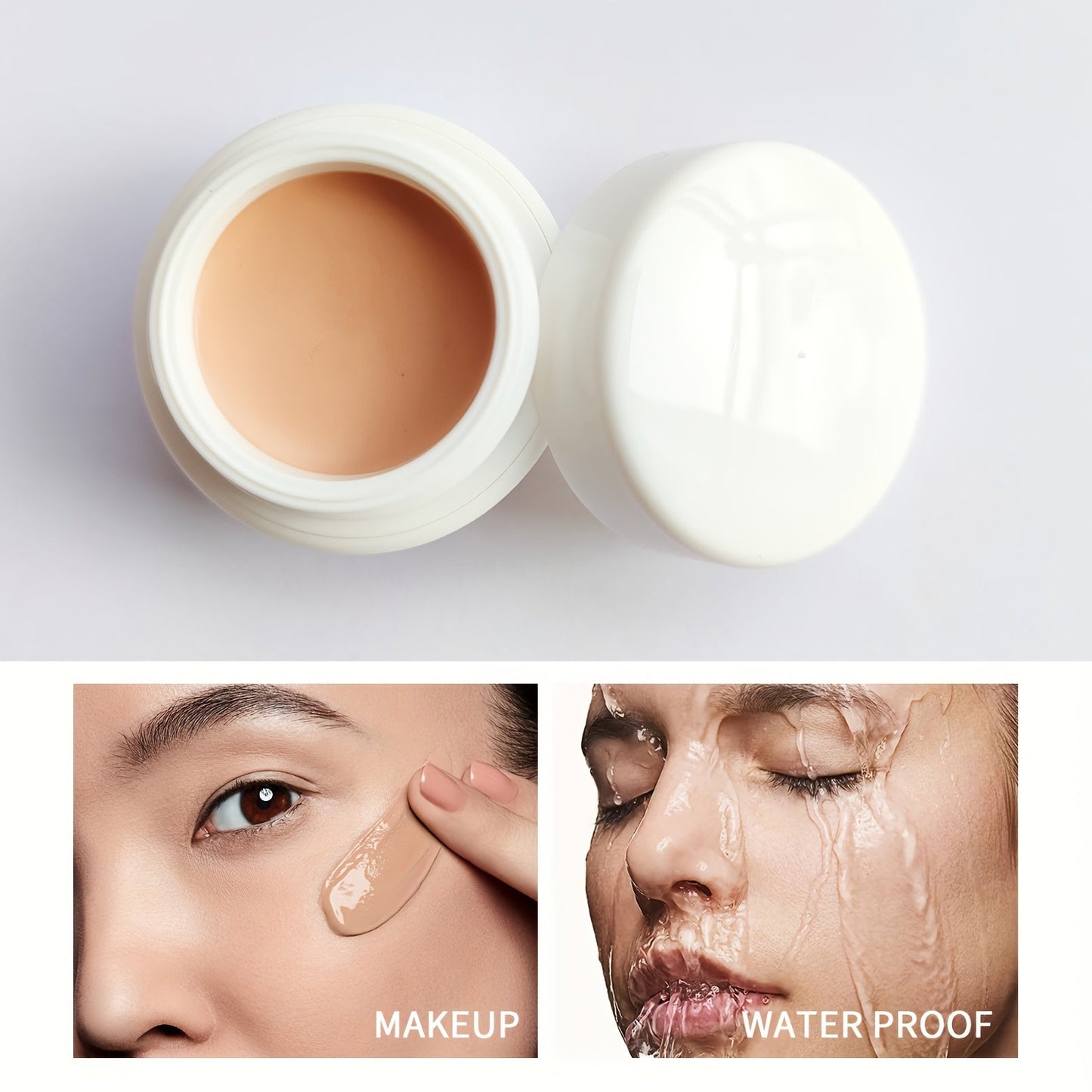 Full Coverage Body Concealer - Waterproof, Long-Lasting, Hides Scars, Dark Spots and Tattoos for All Skin Tones