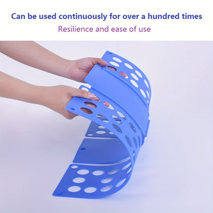 Practical Adult PP Shirt Folding Board - Easy Clothes Folding, Space-Saving, Travel-Friendly | Quick Folding Helper for Home | Perfect for Lazy People, Travelers, Busy Individuals