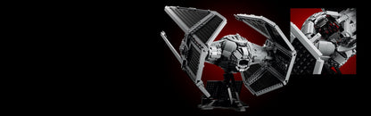 TIE Interceptors Spaceship 1931PCS Building Blocks - Compatible 75382 Assembly Model | Modified Imperial Fighters Toy for Kids