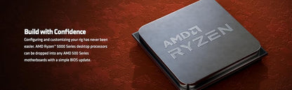 AMD Ryzen 5 5600X CPU - 6-Core, 12-Thread, 3.7GHz, 32MB L3 Cache, 7NM, 65W TDP, Socket AM4