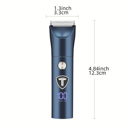 Ultimate Grooming Master - Multifunctional Electric Shaver, Body and Groin Trimmer, Replaceable Clipper for Men - Perfect Father's Day Gift for Dad, Husband, Boyfriend
