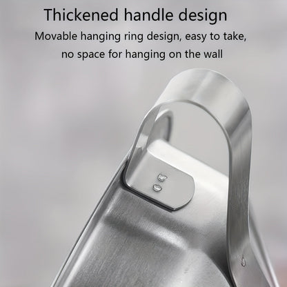 Large 304 Stainless Steel Funnel - Easy Oil Strainer with Filter Screen, Leak-Resistant Kitchen Essential for Cooking and Baking - Eid Al-Adha Mubarak Gift Idea