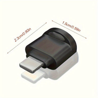 Micro SD Card Reader Converter for iPhone and iPad – OTG to Micro SD/TF Card Viewer Adapter, Compatible with iPhone 14/13/12/11/X/XR/8, Supports iOS 13, ExFAT and FAT32