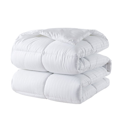 DOWCOOL Comforter: Lightweight All-Season Duvet Insert, Down Alternative Hotel Quilt with Corner Tabs - Ideal for Halloween & Christmas Gifts