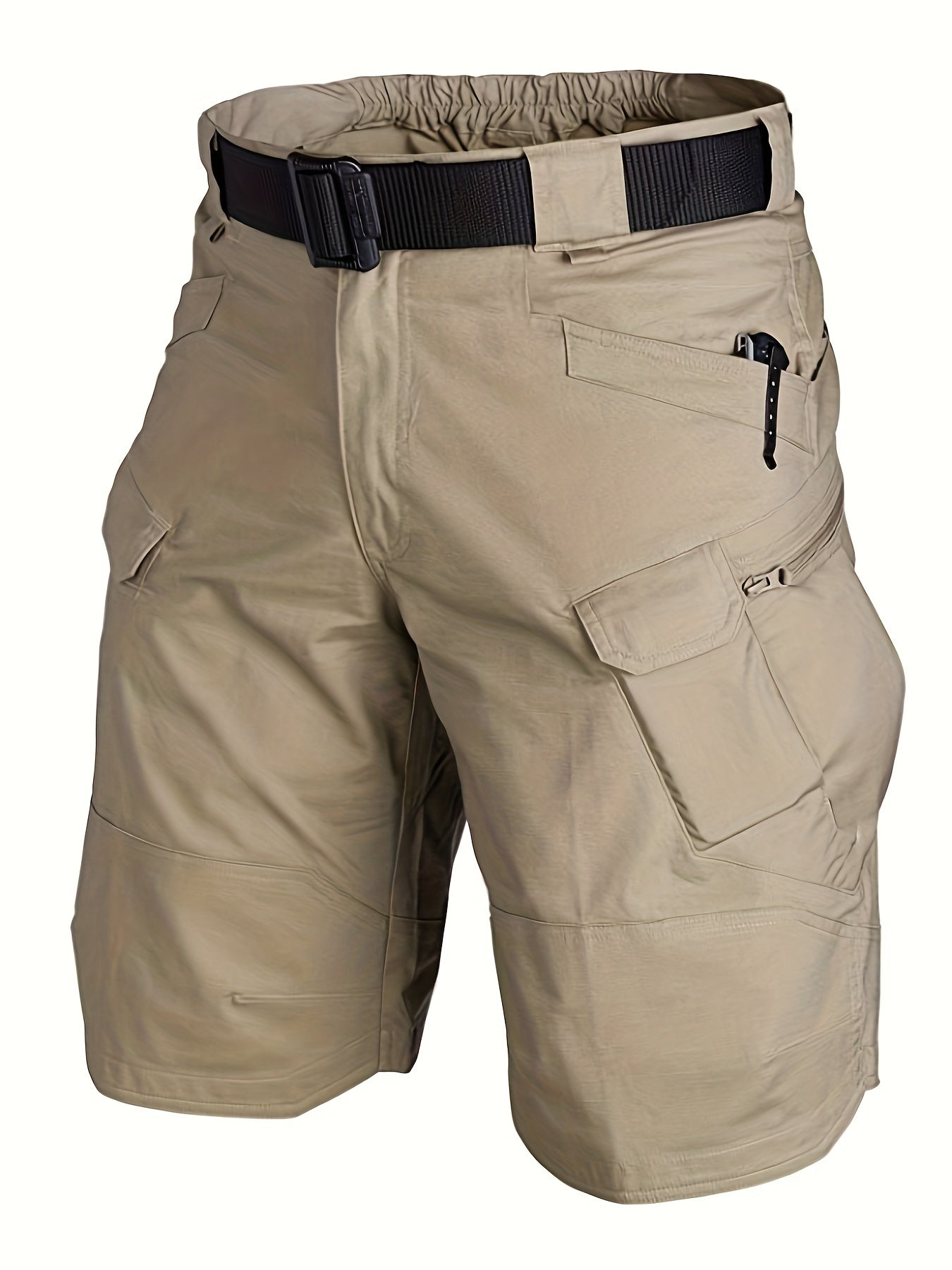Men's Tactical Shorts – Multi-Pocket, Durable, Waterproof Cargo Shorts for Outdoor Hiking and Trekking