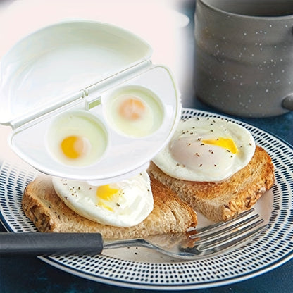 Microwave Omelette Egg Maker Tray – Non Toxic Silicone Egg Cooker and Poacher for Kitchen Cooking