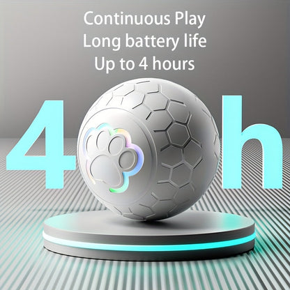 Smart Bounce Dog Toy Ball - Automatic, Interactive, Durable, Bite-Resistant, Electric Pet Toy for Indoor and Outdoor Play - Fun and Engaging for Dogs