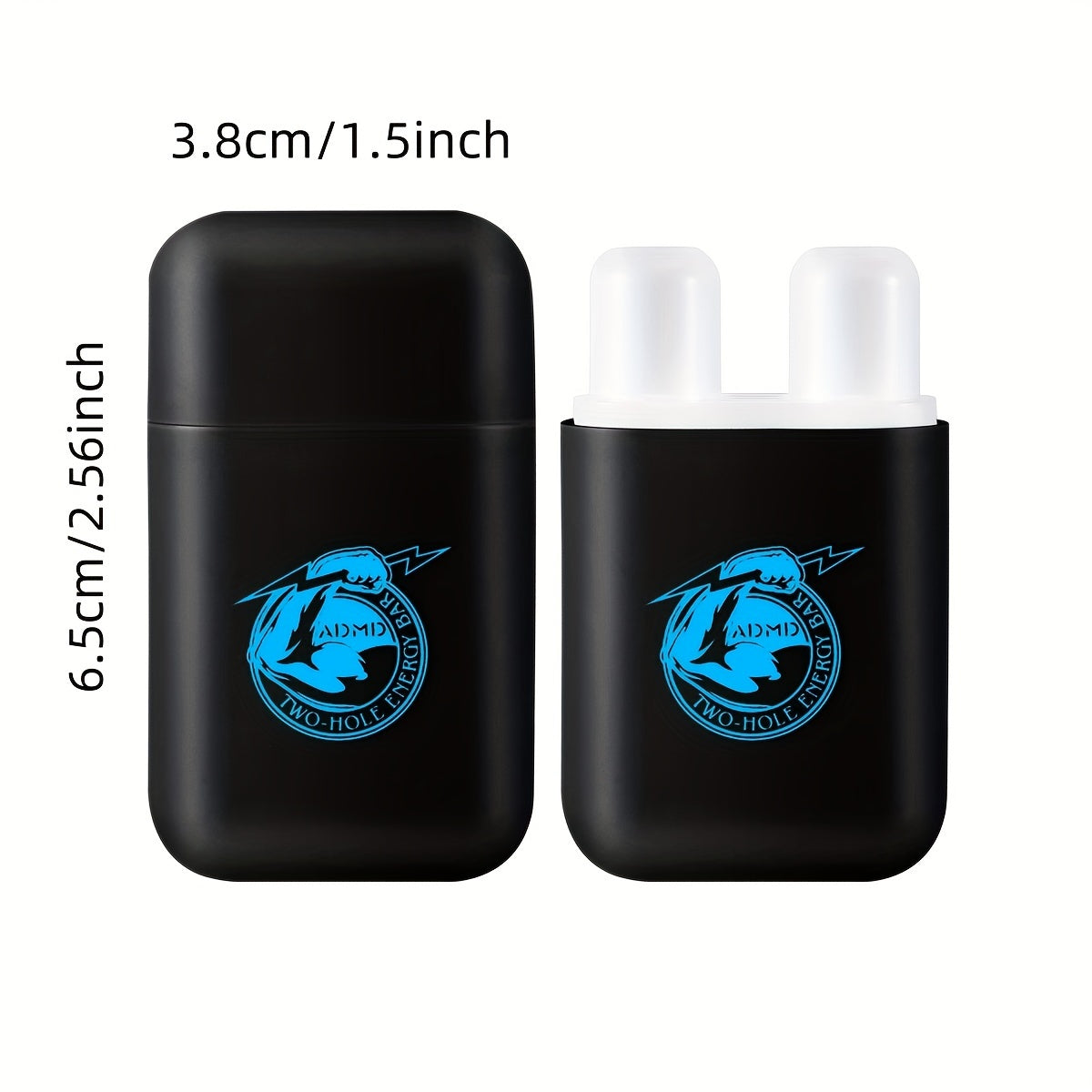 Dual-Chamber Nasal Inhaler – Variety of Flavors, ABS Material, Non-Electric Fitness and Training Accessory for Adults
