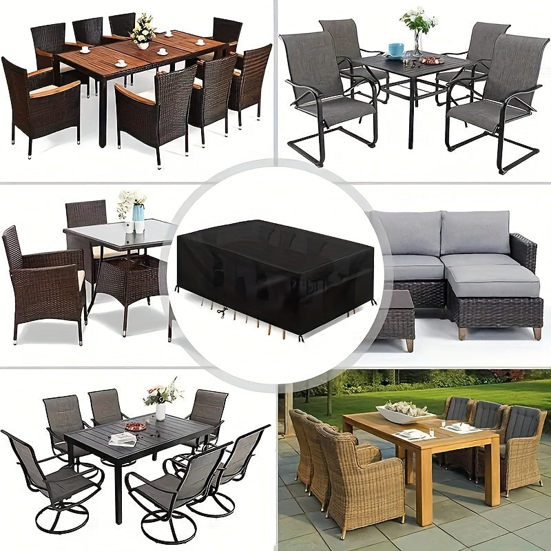 Waterproof Patio Furniture Covers – 210D Outdoor Furniture Covers for Sofa, Table & Chair Sets, UV, Rain, Snow & Dust Protection