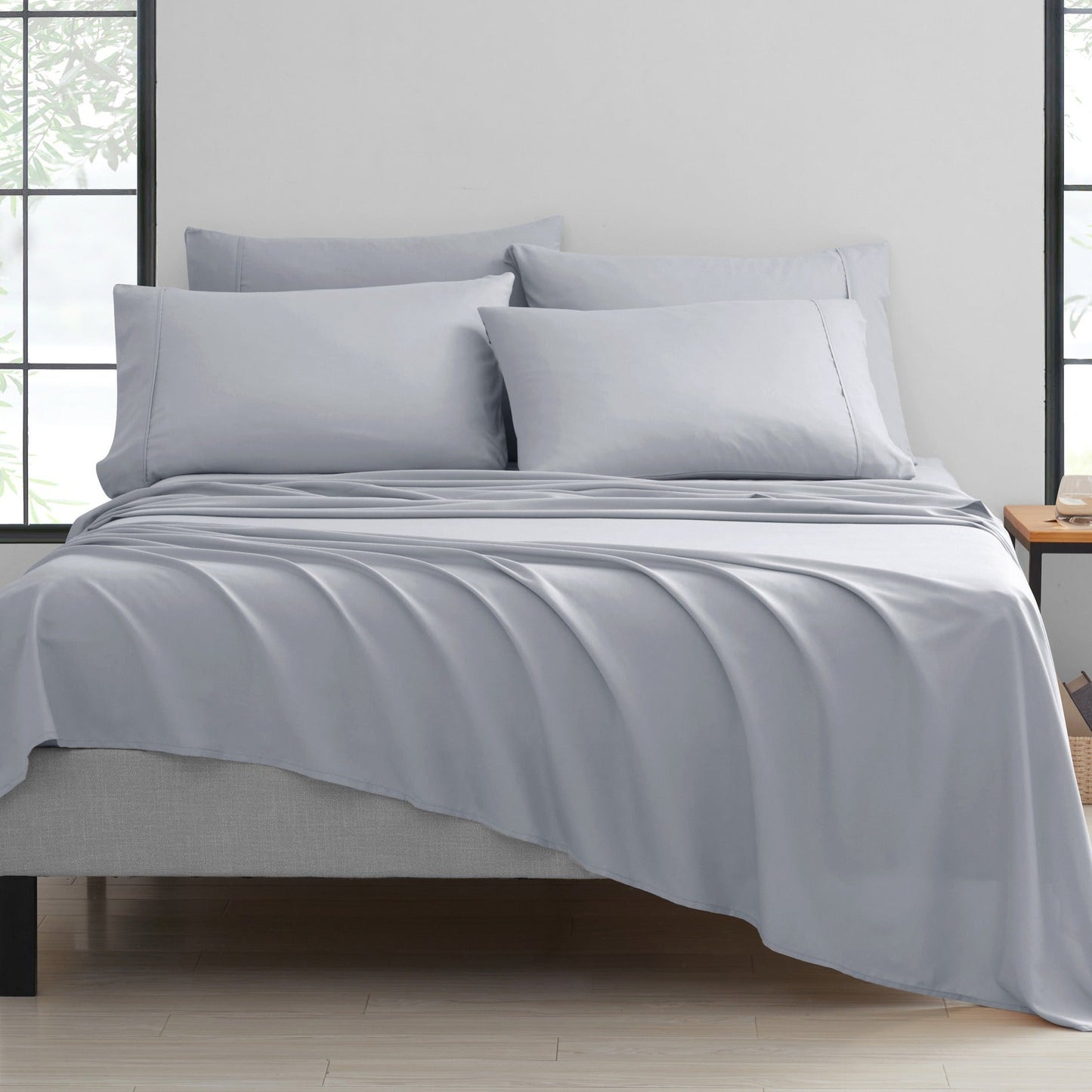 Bamboo 2000 Thread Count 6-Piece Luxury Sheet Set - Organic, Cooling, 16 Inch Deep Pocket, Egyptian Luxury with Bonus Pillowcases - Shrink and Fade Resistant