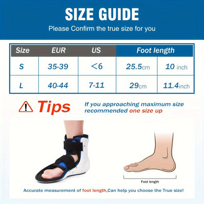 Ultra-Lightweight Airflow Ankle Support Brace – Secure-Grip, Removable Liner, Durable Protective Shell – Ideal for Fracture Rehabilitation, Metatarsal and Ligament Sprain Protection