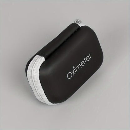 Durable Fingertip Pulse Oximeter Case with Zipper - Portable Protective Carrying Bag for Blood Oxygen Monitor - Ideal for Travel and Daily Use