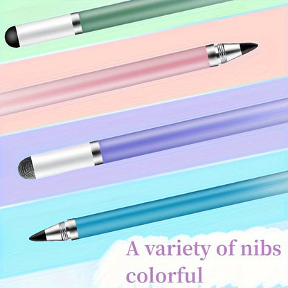 4 in 1 Fine Tip Capacitor Pen - Versatile Stylus for Writing Small Characters, Compatible with Samsung, Microsoft, Android Phones, and Tablets