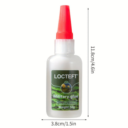 1.76oz Universal Military Glue – Strong Waterproof Welding Agent for Shoes, Metal, Wood, Plastic, Ceramic Adhesion