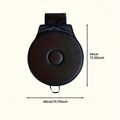 Swivel Seat Cushion for Car and Home - 360° Rotation, Non-Slip, Easy Access Chair Pad for Elderly and Pregnant Users