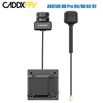 CADDX Walksnail Avatar HD Pro Kit V2 – FPV HD Kit with Gyroflow 8G/32G Camera for DJI