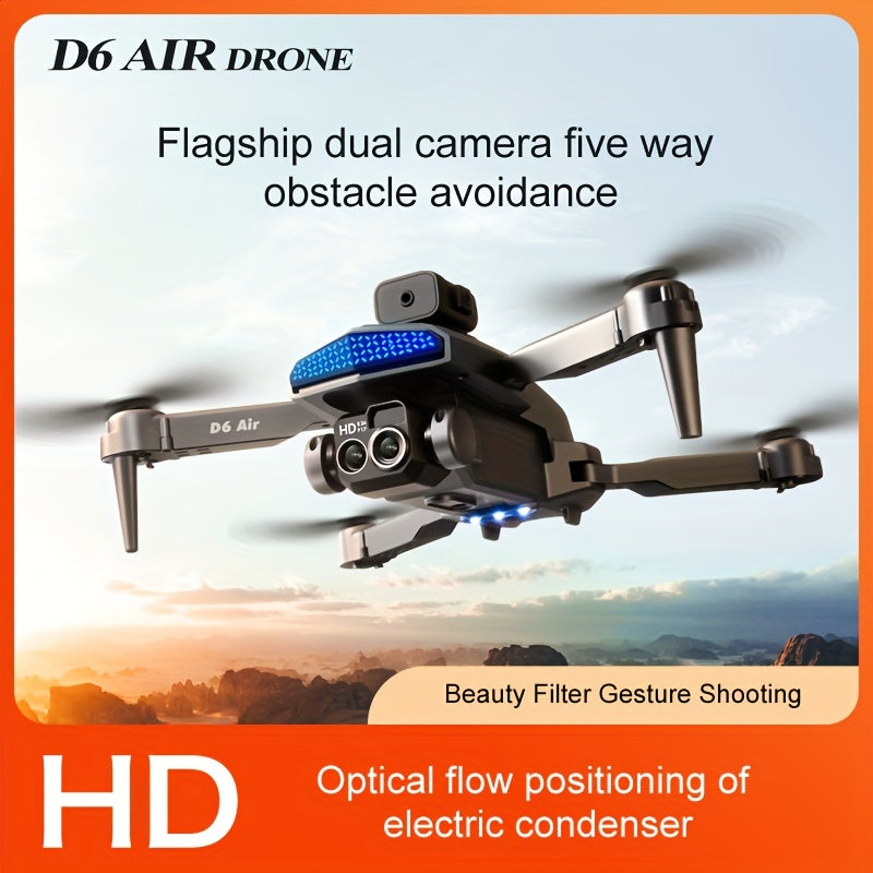 2024 Brushless Motor Drone - Foldable Quadcopter with 1080P HD Camera, Headless Mode, Altitude Hold, Speed Adjustment and LED Light - Carrying Bag