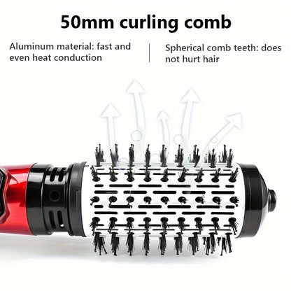 Pro Styler Hot Air Comb Brush - All-in-One Hair Dryer, Curler, and Straightener for Effortless, Salon-Quality Styling with Fast Drying, Reduced Frizz, and Long-Lasting Results