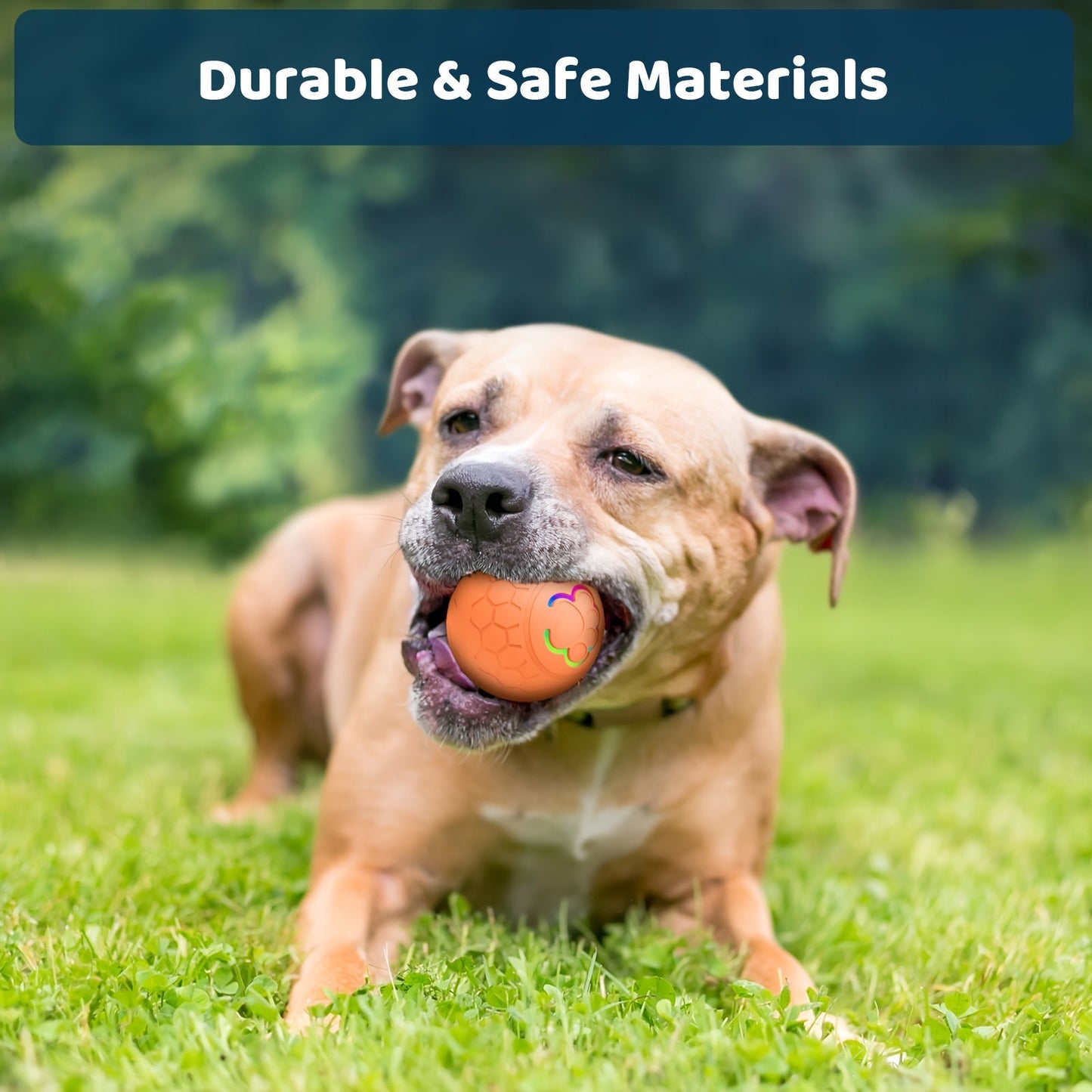Smart Bounce Dog Toy Ball - Automatic, Interactive, Durable, Bite-Resistant, Electric Pet Toy for Indoor and Outdoor Play - Fun and Engaging for Dogs