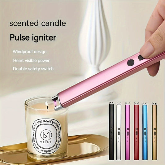 New Electronic Pulse Igniter – Kitchen Celestial Gas Ignition Gun, Charging Lighter Candle Ignition Stick