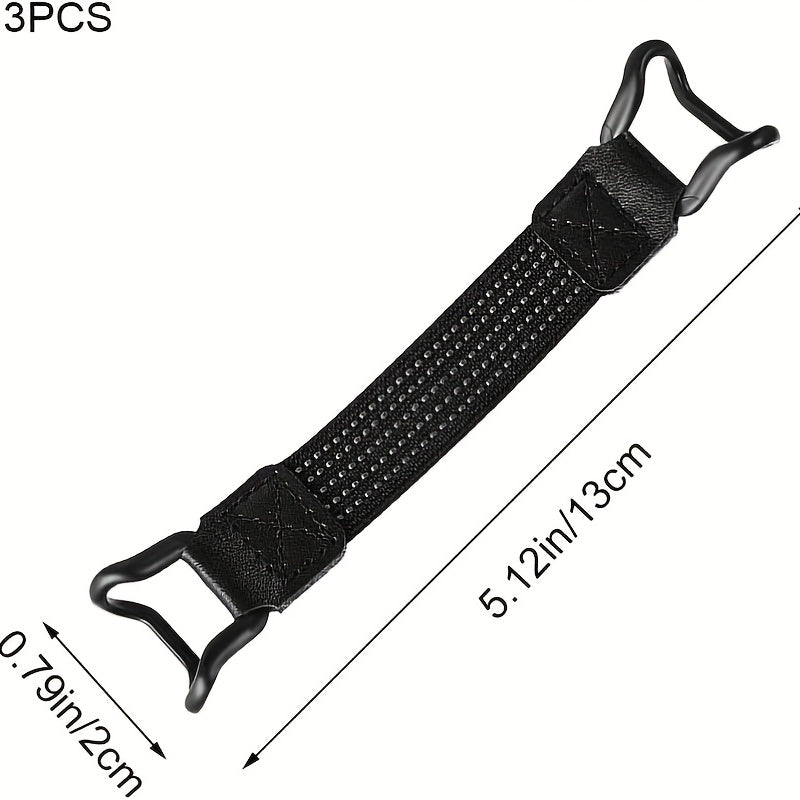 3pcs Mobile Phone Security Hand Strap Holder - Secure Grip Accessory for 5.2-7.5 Inch Smartphones