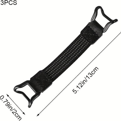 3pcs Mobile Phone Security Hand Strap Holder - Secure Grip Accessory for 5.2-7.5 Inch Smartphones
