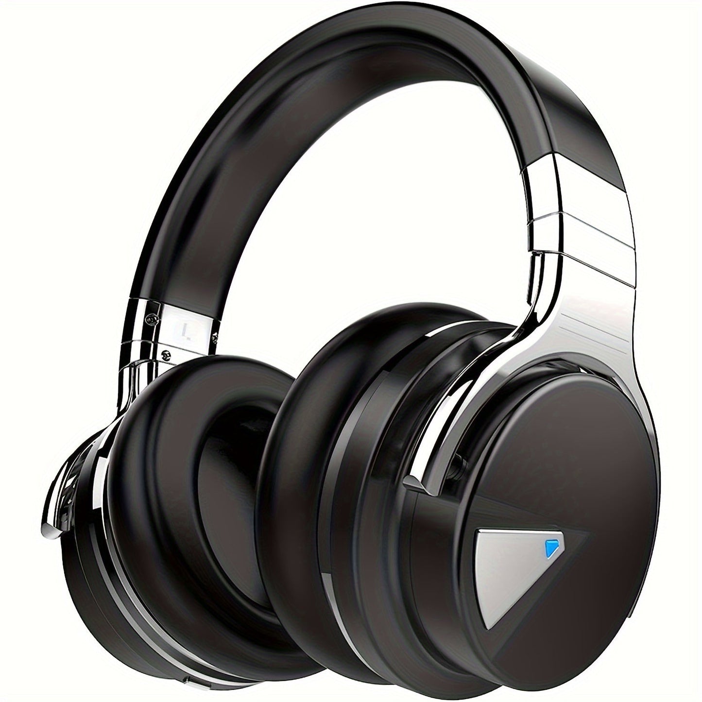 Active Noise Cancelling Wireless Headphones with Microphone - Deep Bass, 30-Hour Playtime - Comfortable and Durable