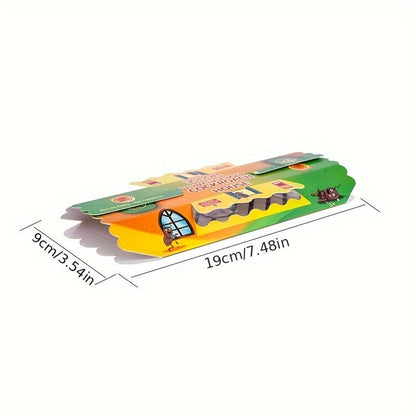 Cockroach Catcher Sticky Trap – Available in 5/10/15pcs – Effective for Roaches, Ants, Spiders, and Beetles – Ideal for Living Room, Kitchen, Bedroom, and Warehouse