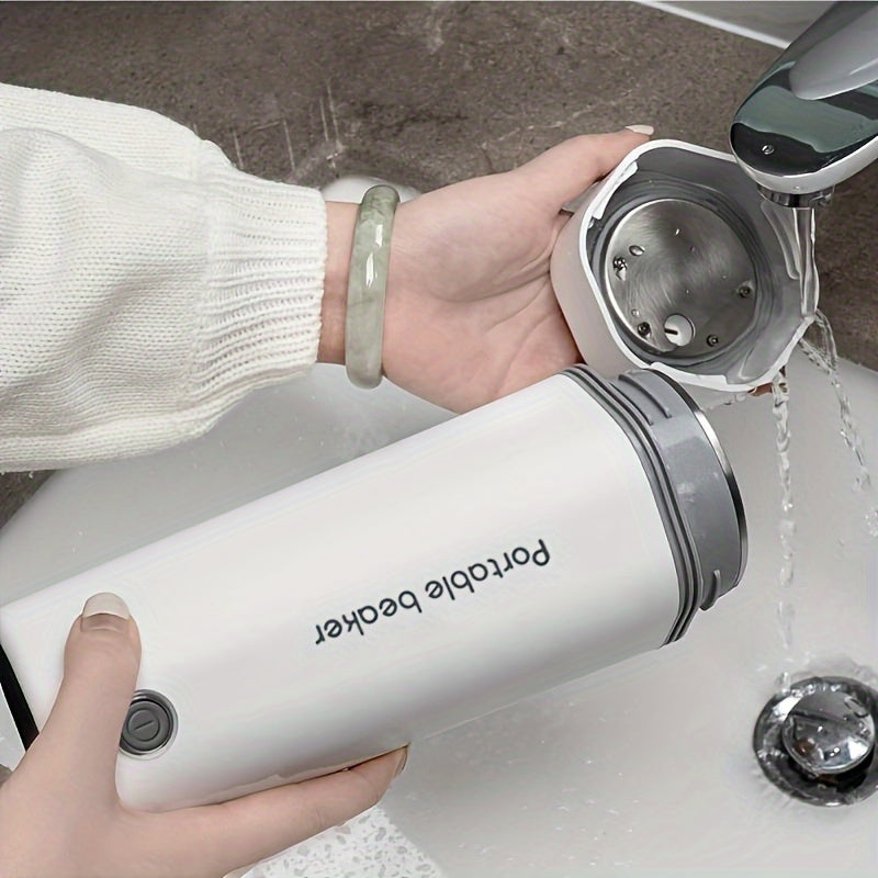 350ML Rapid Boil Electric Kettle - Fast Heating, Detachable US Plug, Auto Shut-Off, Portable for Travel and Home Use