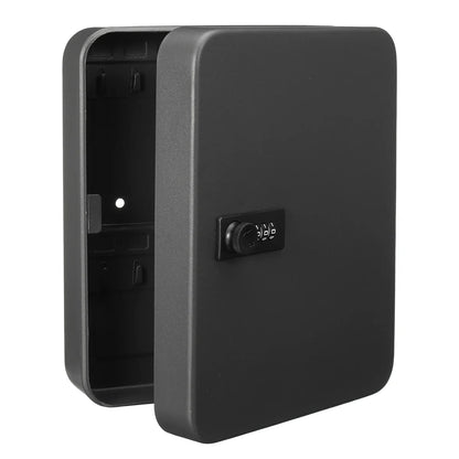 Security Car Combination Lock – Wall-Mounted Metal Storage Cabinet & Key Safe Box, Lockable Password Organizer for Home & Office