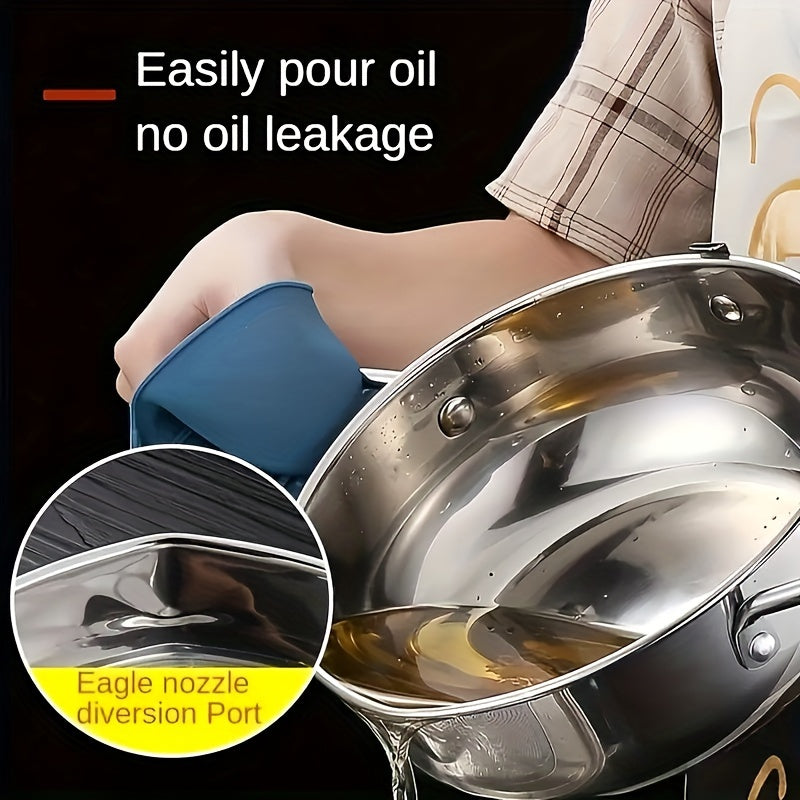 Jumi Japanese-Style Tempura Deep Fryer – Stainless Steel Frying Pan with Precise Thermometer Control – Ideal for Beef Patties, Sesame Fry Bites, Crispy Fried Chicken Wings, and More