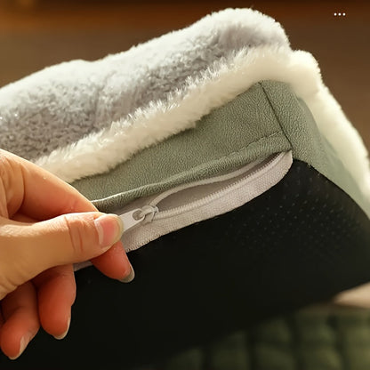 Luxurious Memory Foam Cat Bed - Thick, Comfortable PET Nest with Removable and Washable Cover