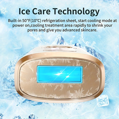 999,900 Flashes 3-in-1 At-Home Hair Removal Device - Epilators, Groomers and Trimmers for Women and Men | IPL Laser Technology, 9 Levels, Cooling Function, Whole Body Use for Face, Armpits, Arms, Bikini Line, Legs