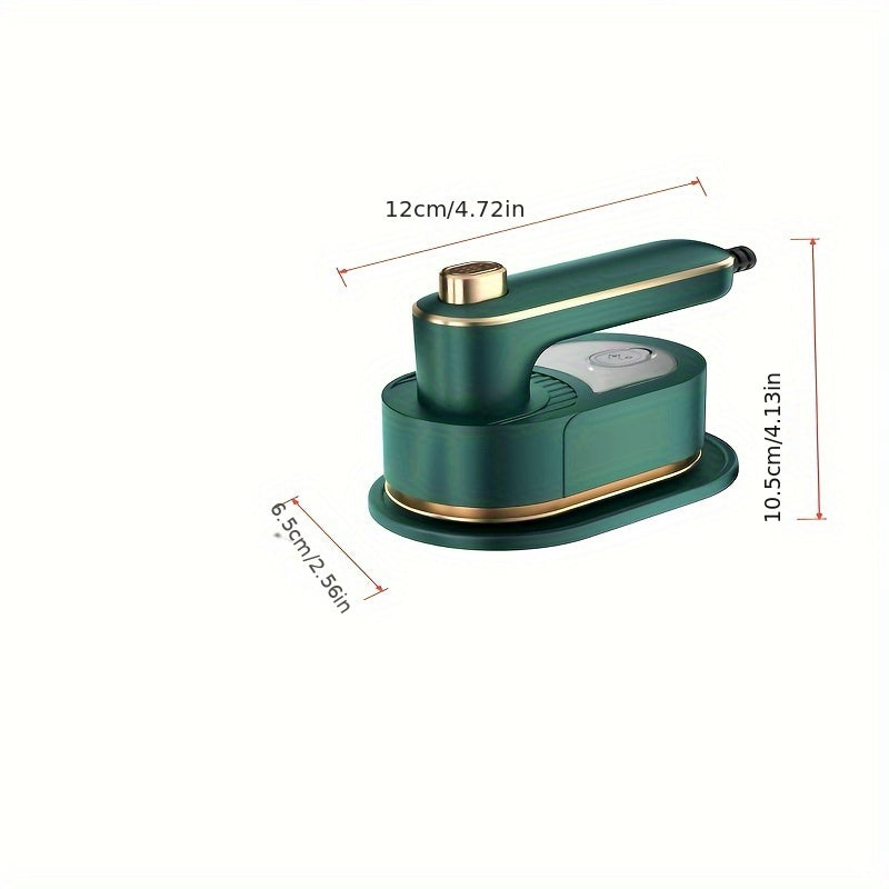 Mini Portable Folding Steam Iron – 180° Rotating, Fast Heating, Compact and Convenient for Travel, College, and Small Spaces