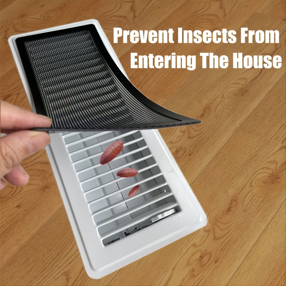 4PCS Insect-Repelling Floor Register Traps – Durable Vent Covers for Clog-Free, Insect-Free Home – Enhances Indoor Air Quality